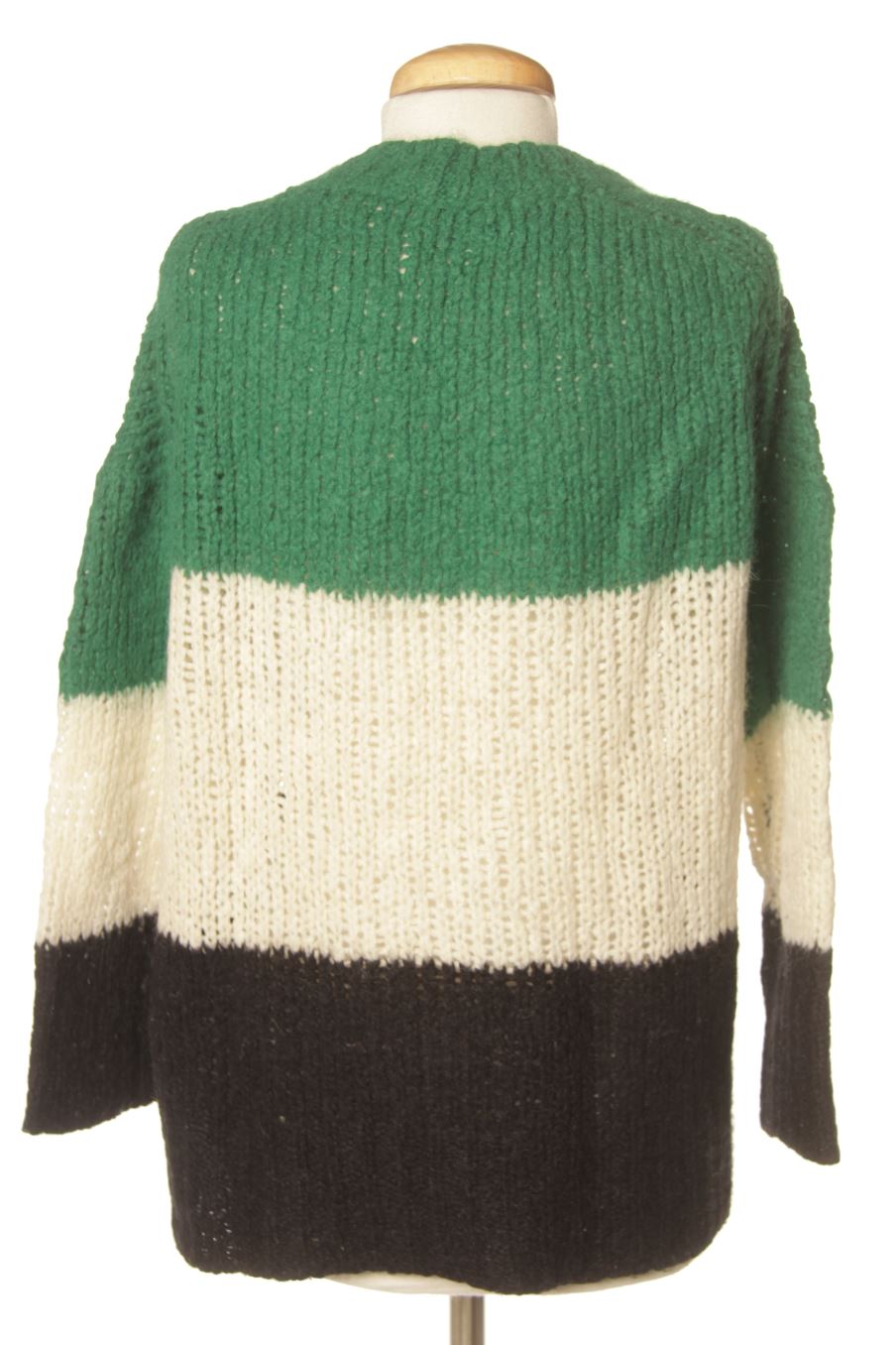 Pull BIMBA Y LOLA de la taille M, de couleur vert