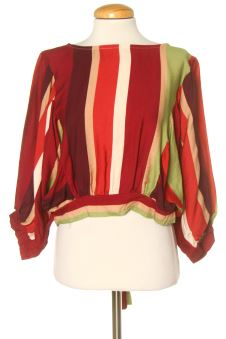 Blusa de manga larga S Acuarela