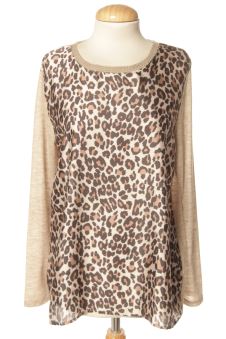 Blusa de manga larga L Cortefiel