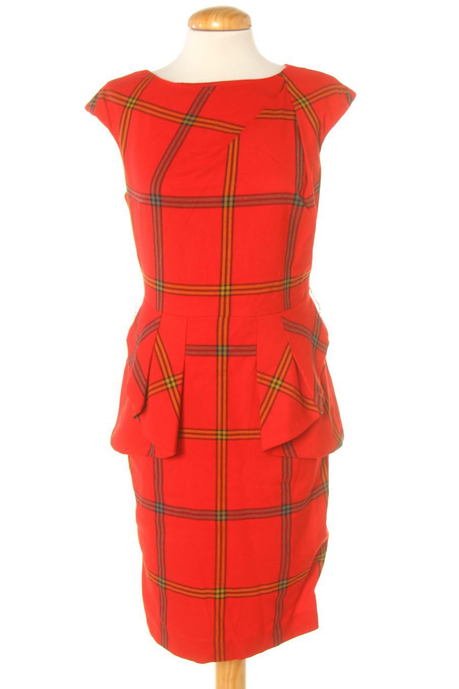 Robe casual Rainbow de la taille 34, de couleur rouge