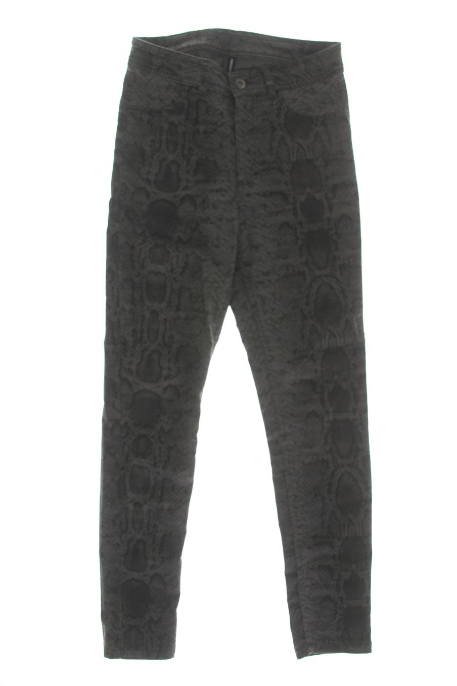Jeans Calzedonia de la taille S, de couleur animal print de denim