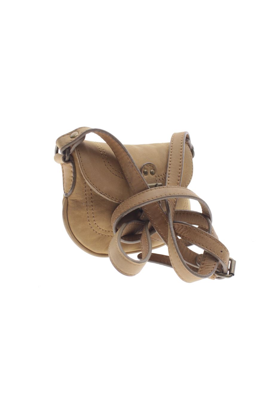 Mini Bolso Marrón de Massimo Dutti