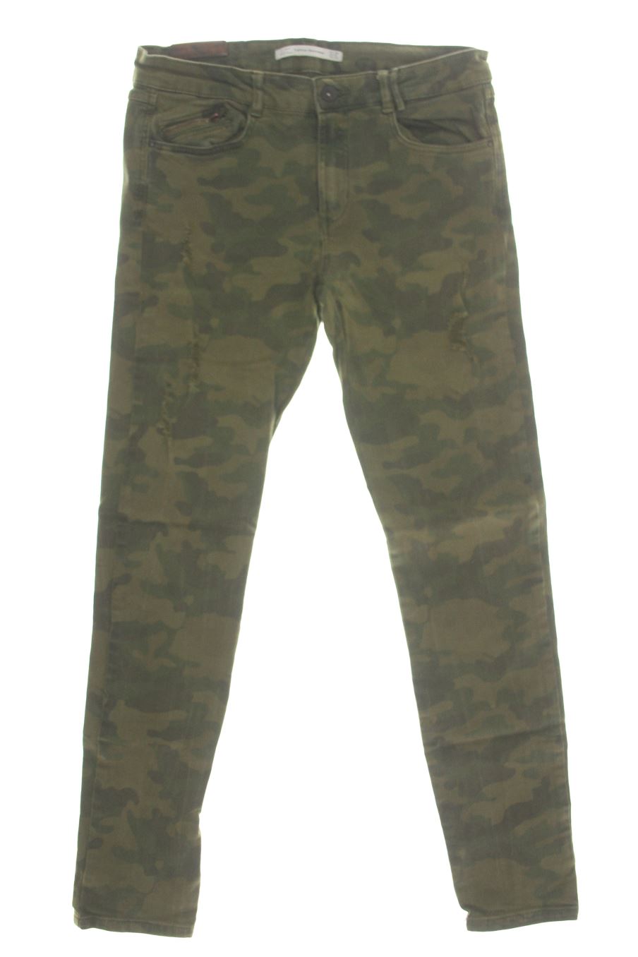 Vaqueros de Trafaluc de la talla 38, de color verde de ropa vaquera