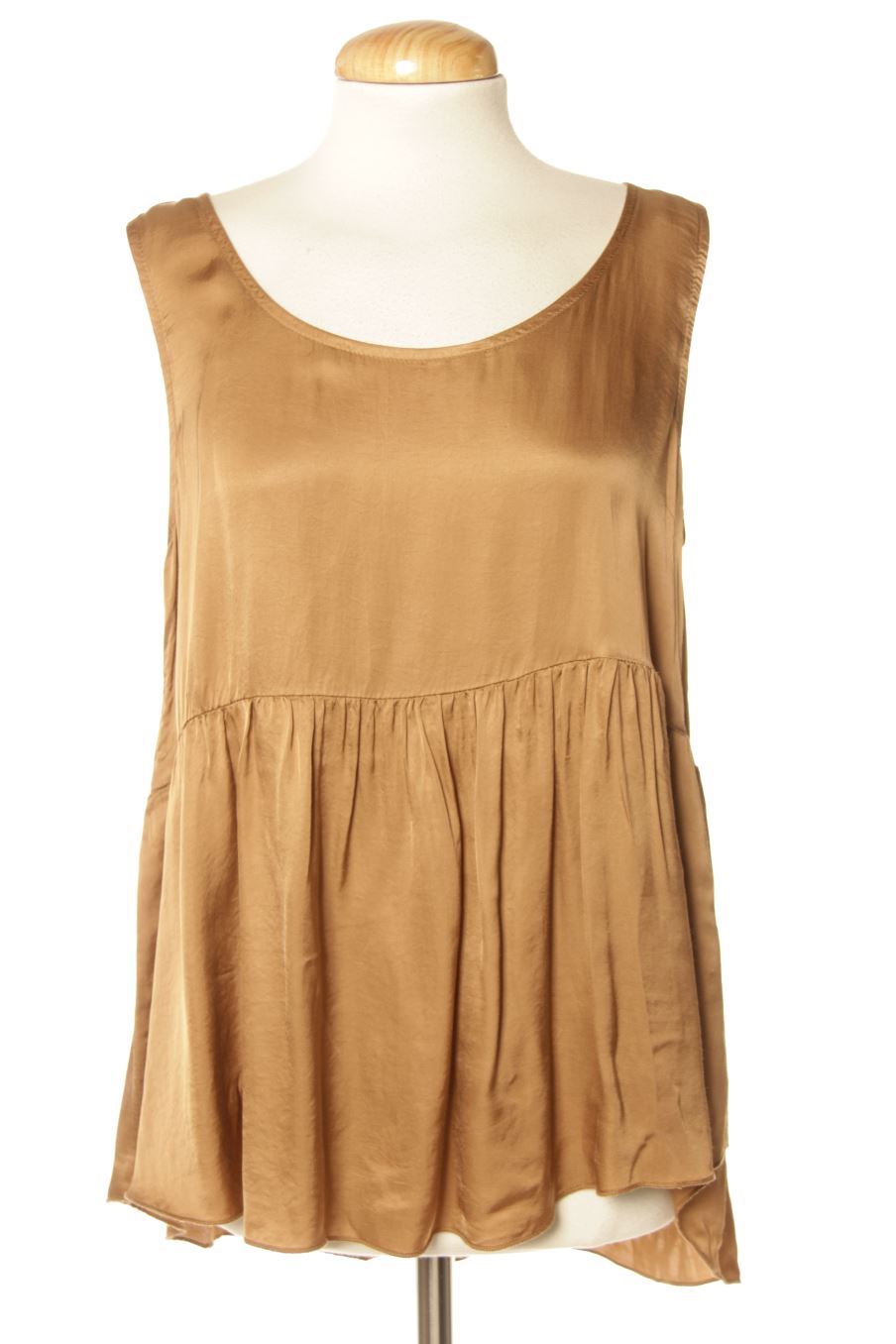 Top Lauren Vidal de la taille S, de couleur marron