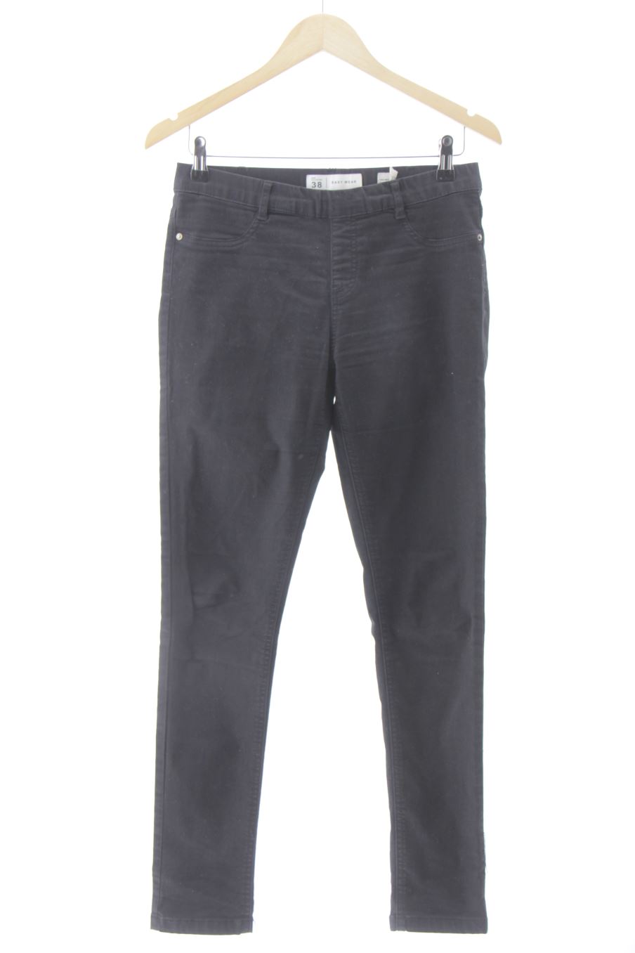 Jeans Easy wear de la taille 38, de couleur noir de denim