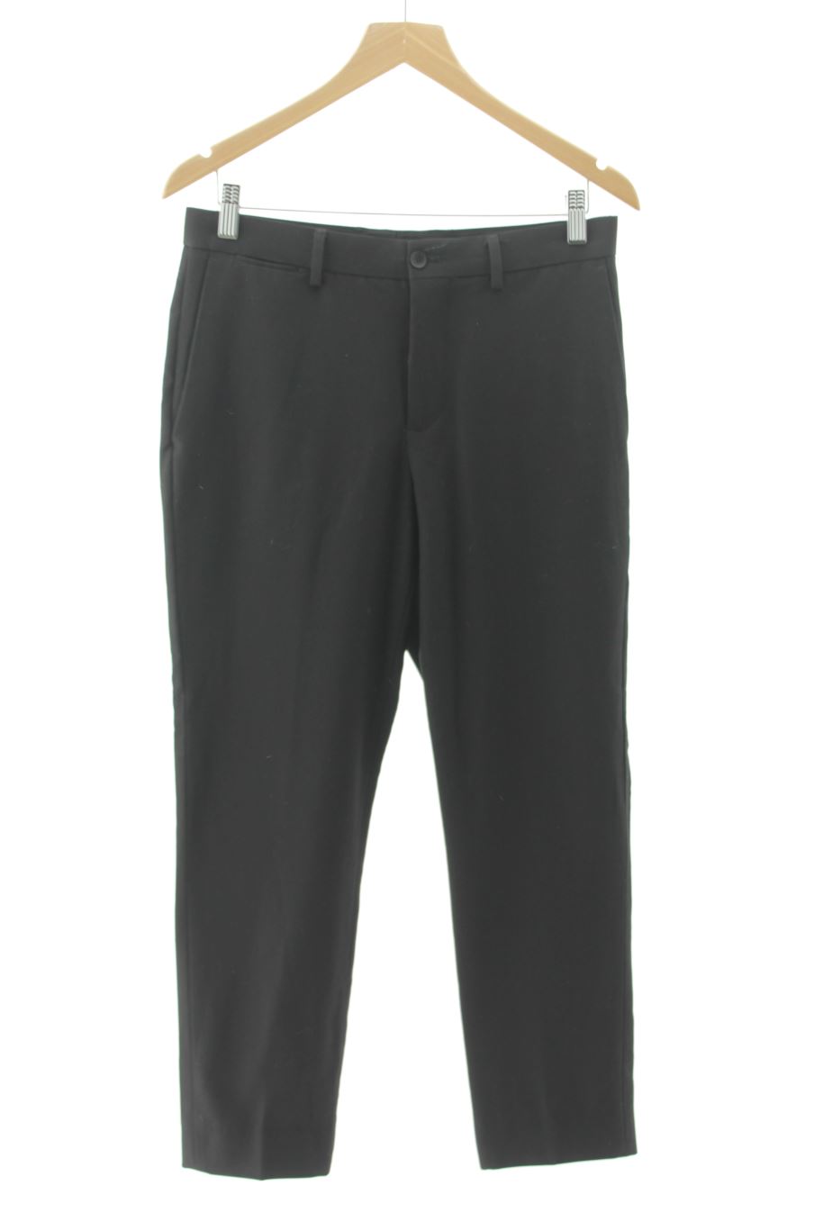 Pantalon Zara de la taille 38, de couleur noir