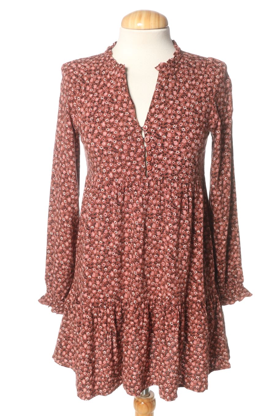 Vestito casual de Mango de la talla XS, de color fiori