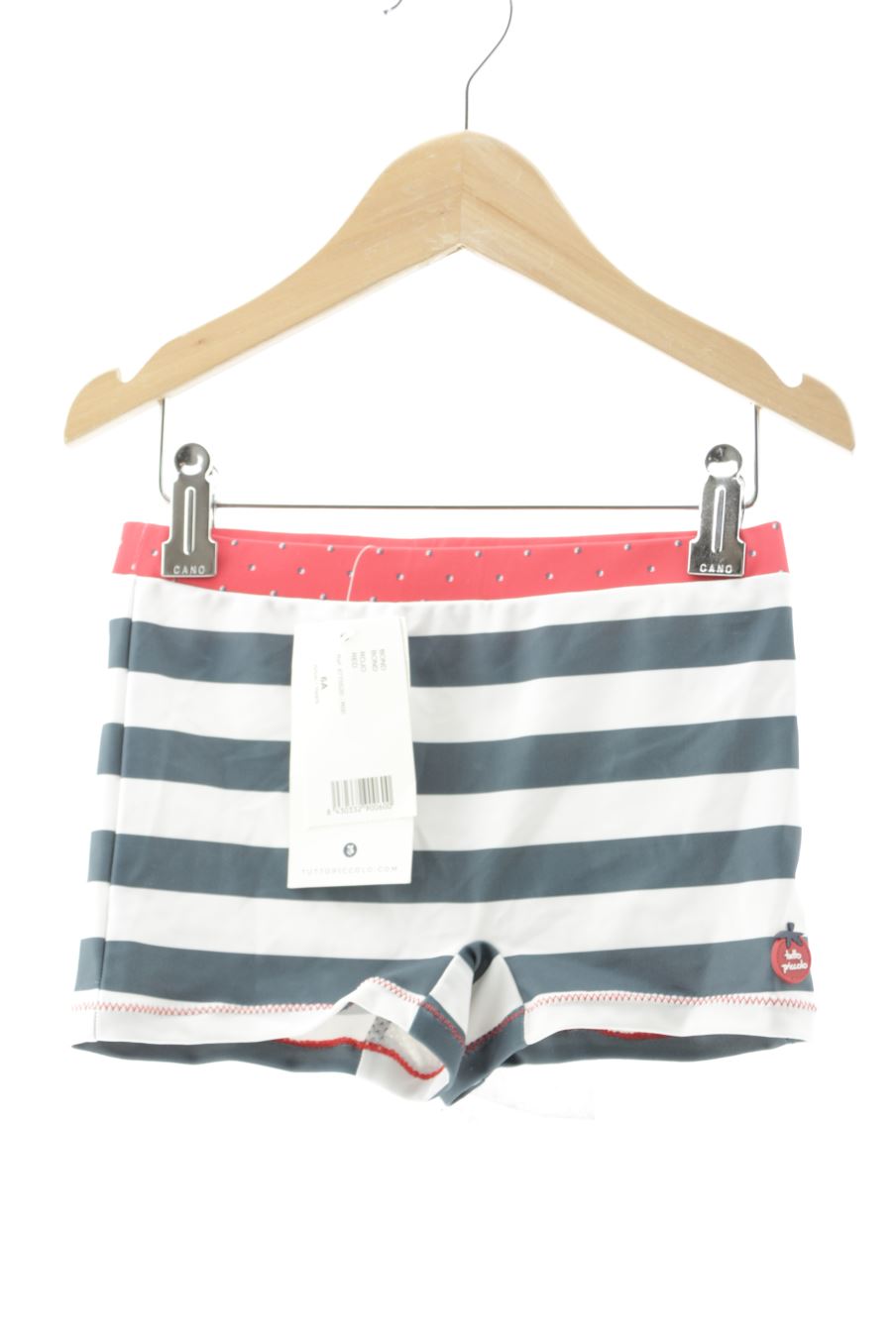 Maillot de bain Tutto Piccolo de la taille 6 ans avec une étiquette