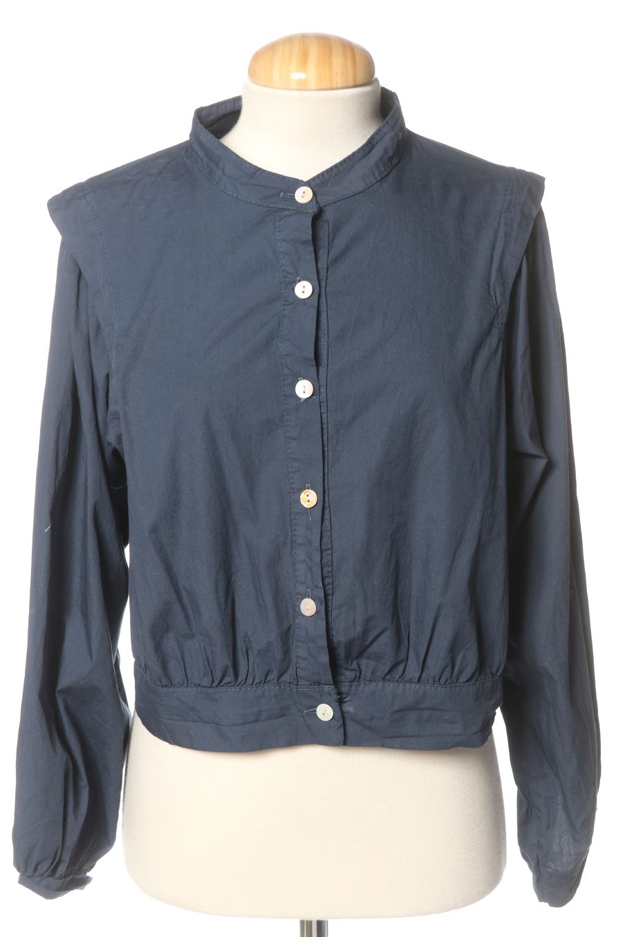 Chemise basyco de la taille S, de couleur bleu marine