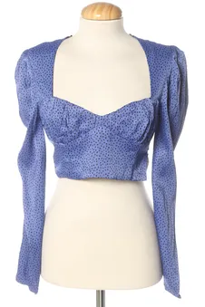 Blusa de manga larga S Zara, foto 1 de 2