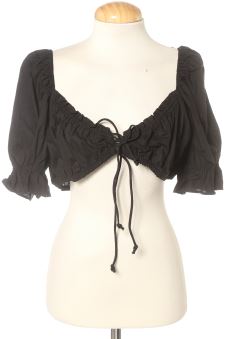 Blusa de manga corta M Bershka, foto 1 de 2