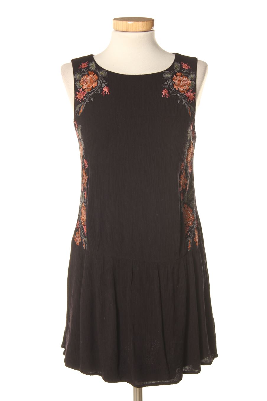 Vestito casual de Forever 21 de la talla XS, de color nero