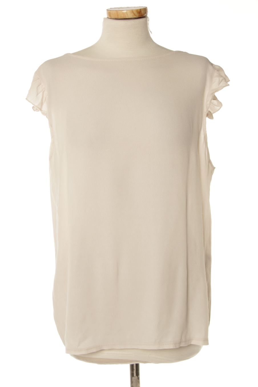 Blouse à manches courtes PERCENTIL de la taille L, de couleur beige