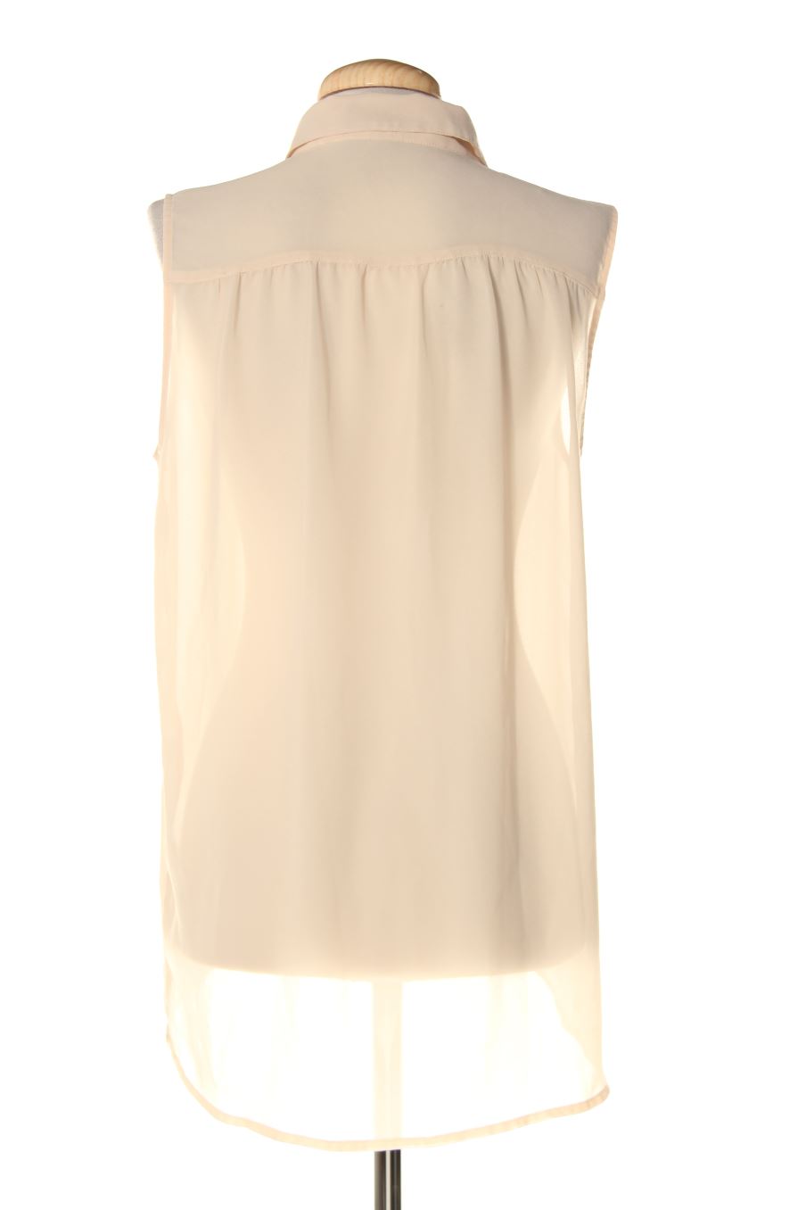 Camisa sin mangas de SOAKED de la talla S, de color beige
