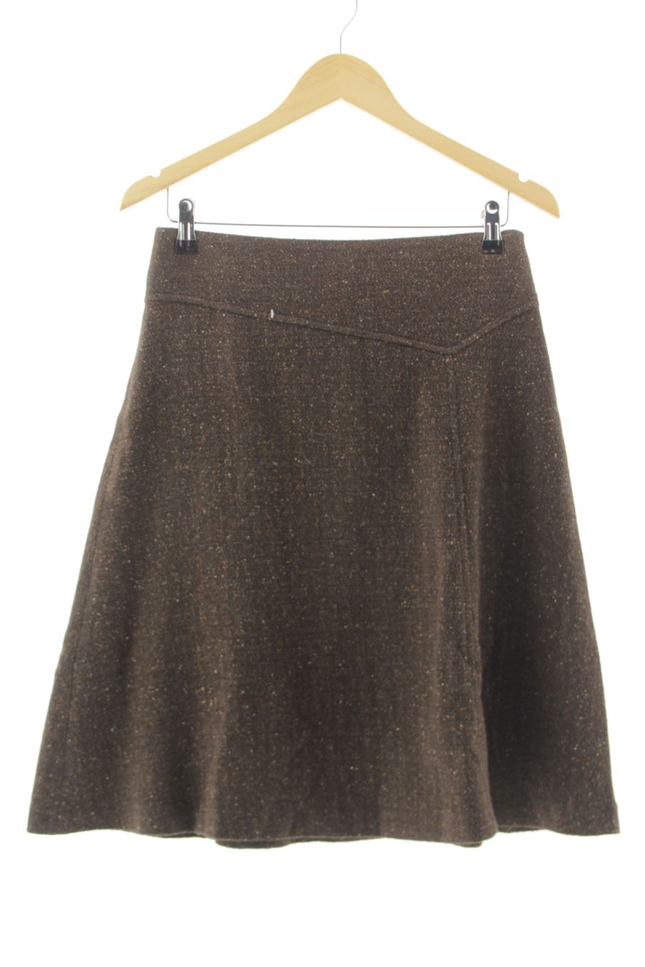 Faldas de Massimo Dutti de la talla 36, de color marrón