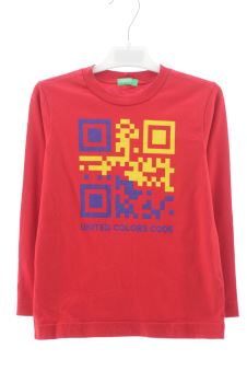 Maglietta a maniche lunghe 4 anni Benetton