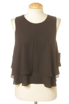 Blusa de manga corta S Zara