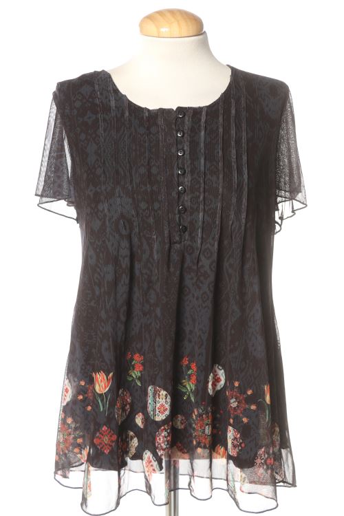 Blouse à manches courtes