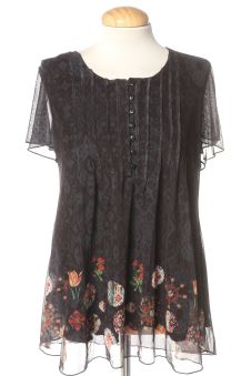 Blouse à manches courtes XL Desigual