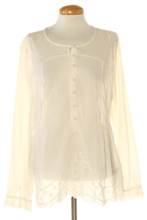 Blusa a maniche lunghe