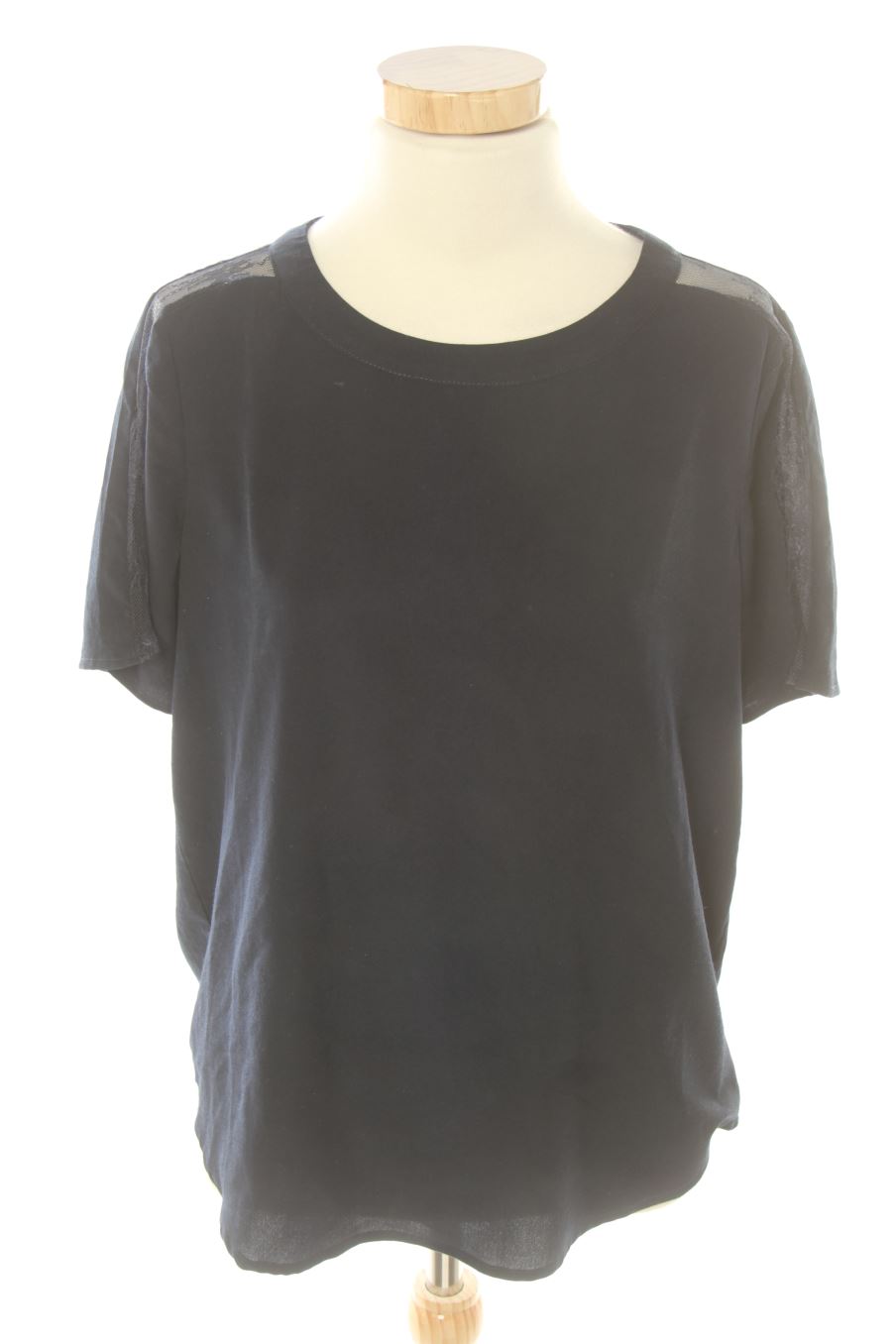 Blouse à manches courtes Vero moda de la taille S, de couleur bleu marine