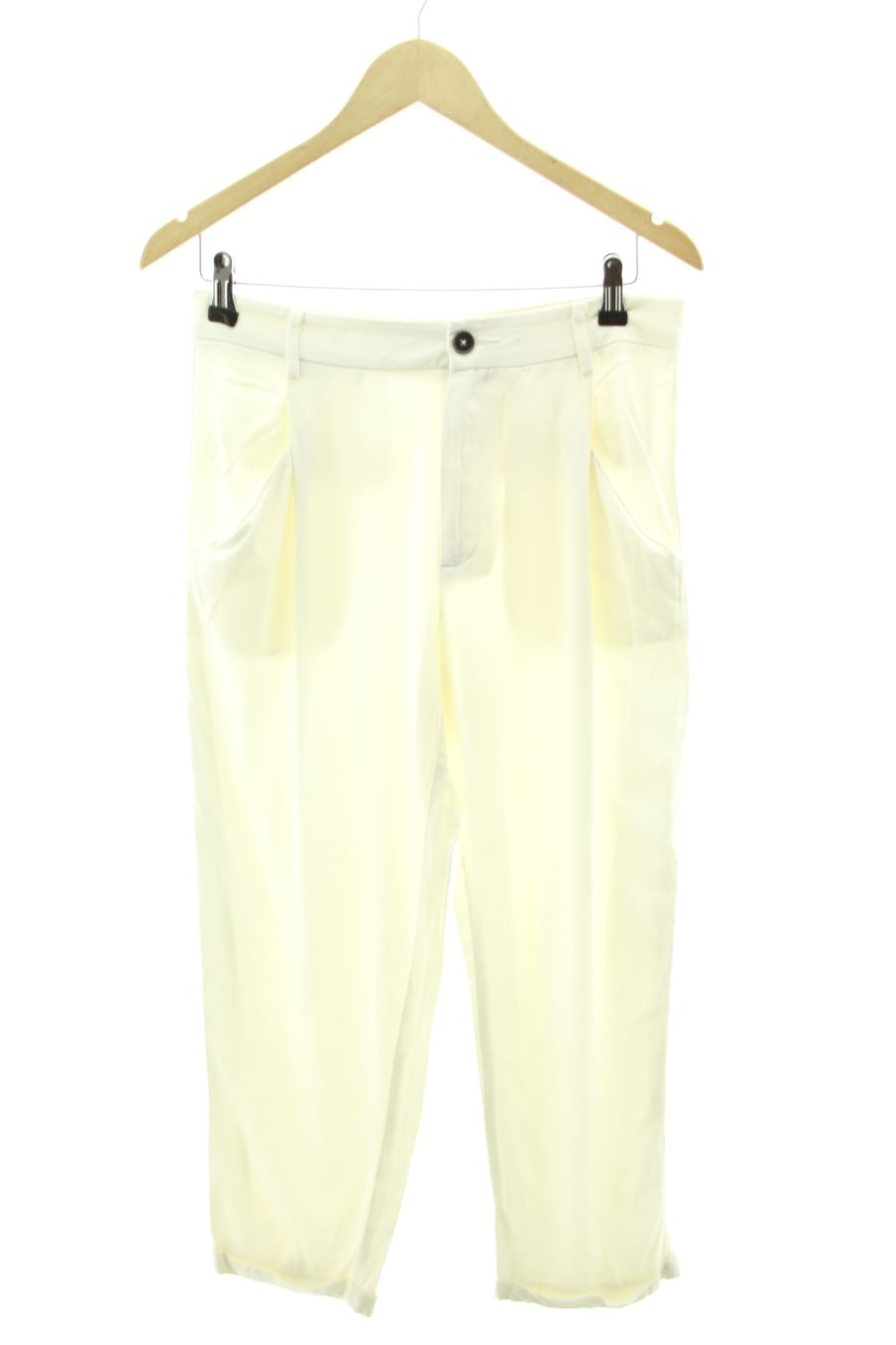 Pantalon Trafaluc de la taille M, de couleur beige