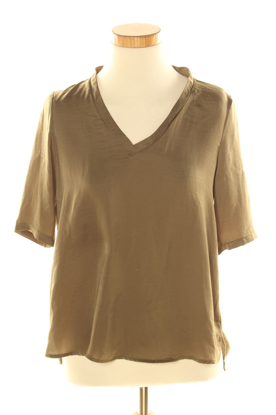 Blouse à manches courtes Vero moda de la taille XS, de couleur vert
