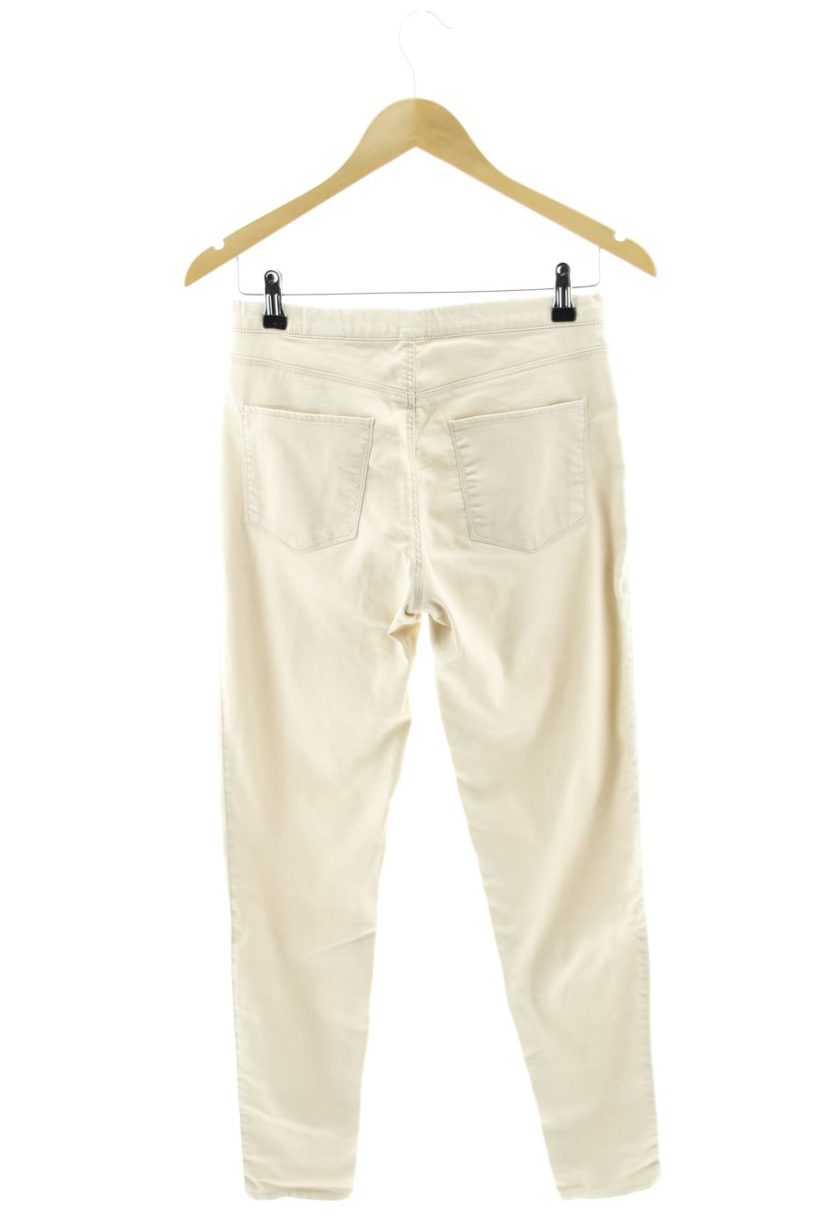 Pantalón Casual de H&M de la talla 36, de color beige