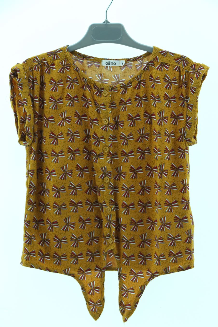 Blouse à manches courtes Gémo de la taille 8 ans de seconde main