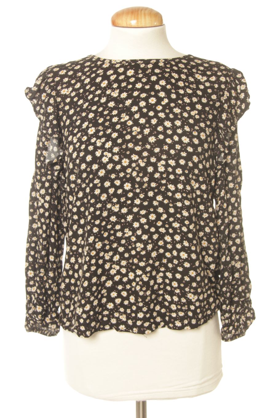 Blusa de manga larga de Oysho de la talla S, de color flores