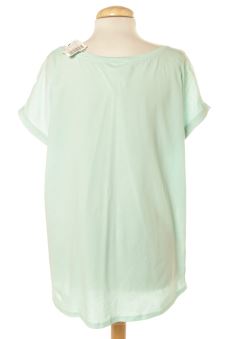 Blouse à manches courtes L Stradivarius