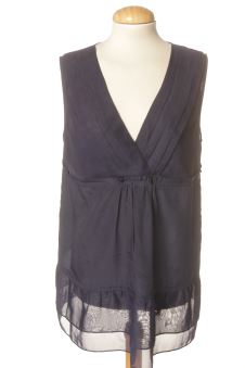 Blusa de manga corta 44 Cortefiel
