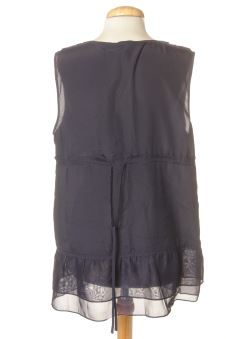 Blusa de manga corta 44 Cortefiel