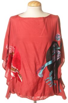 Blusa de manga corta Única Custo Lowxury