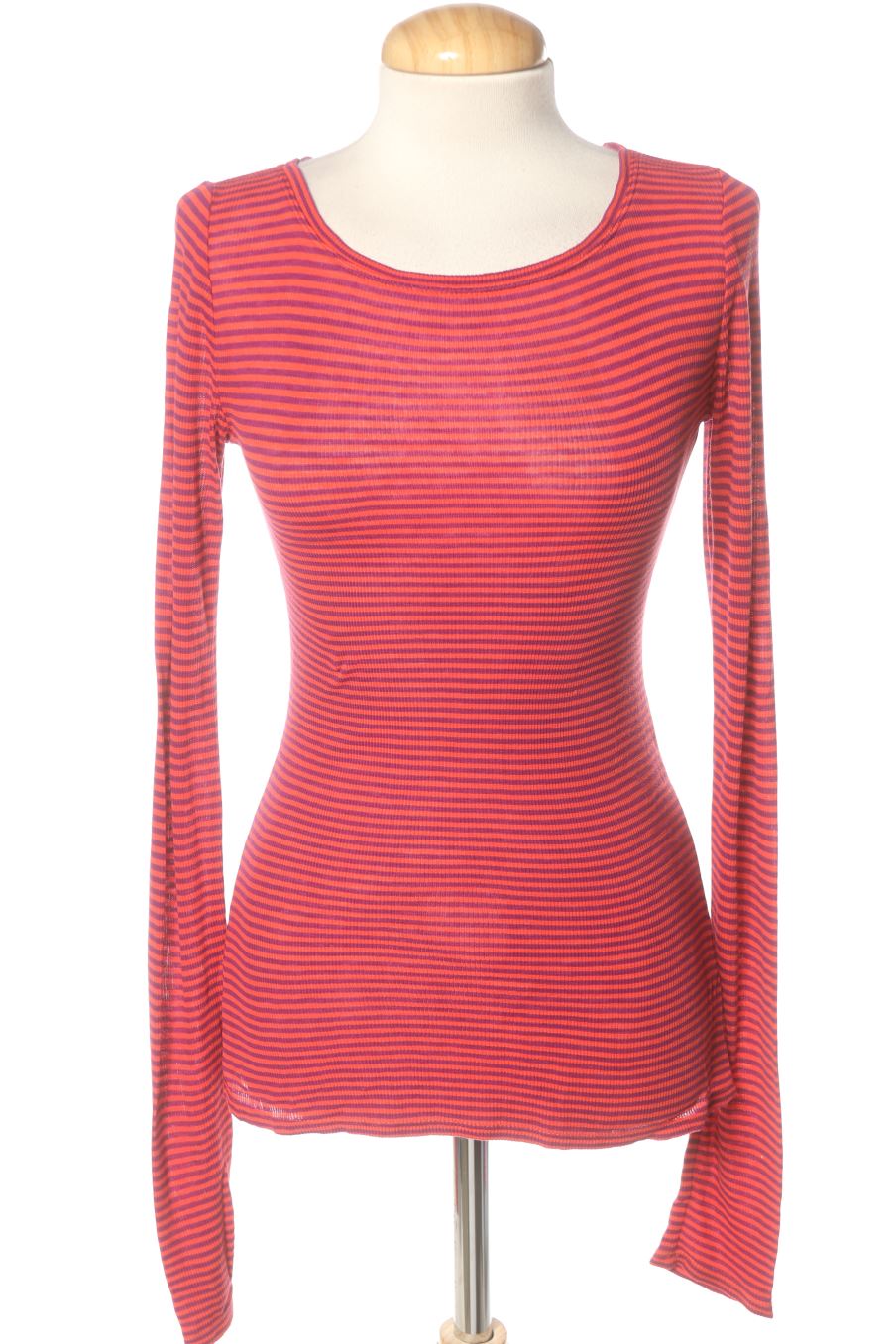 T-shirt à manches longues BCBGMAXAZRIA de la taille M, de couleur rayures