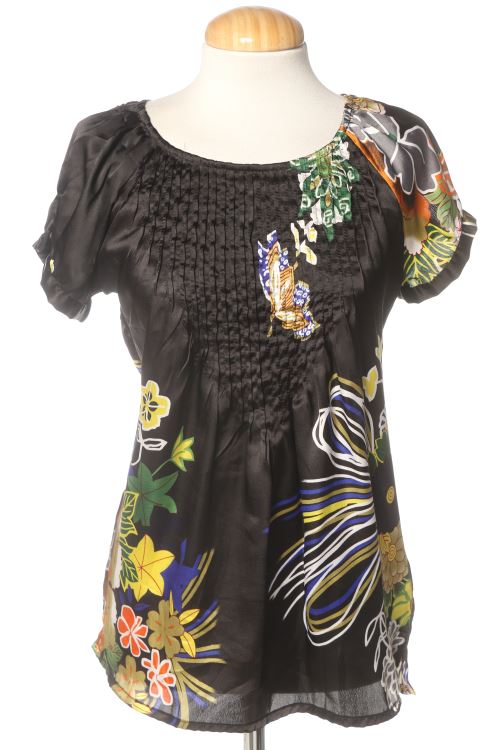 Blusa de manga corta