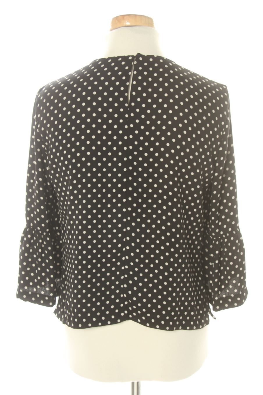 Langärmelige Bluse von Zara Größe S, Farbe Schwarz, für