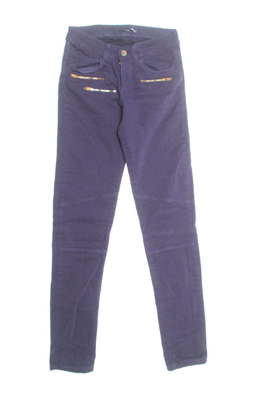 Jeans Etam de la taille 34, de couleur bleu marine de denim