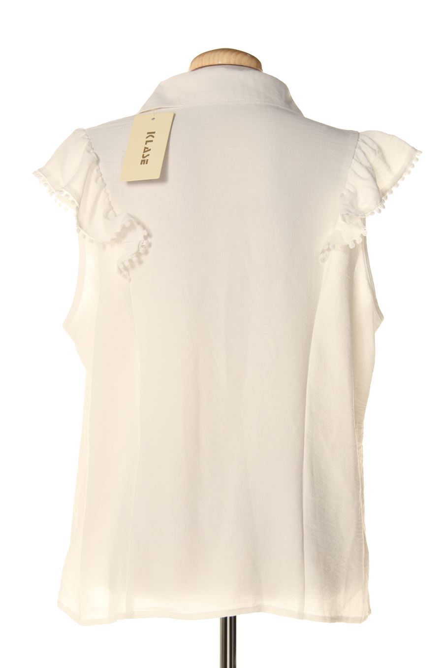 Camisa sin mangas de MIA-ME de la talla XL, de color blanco