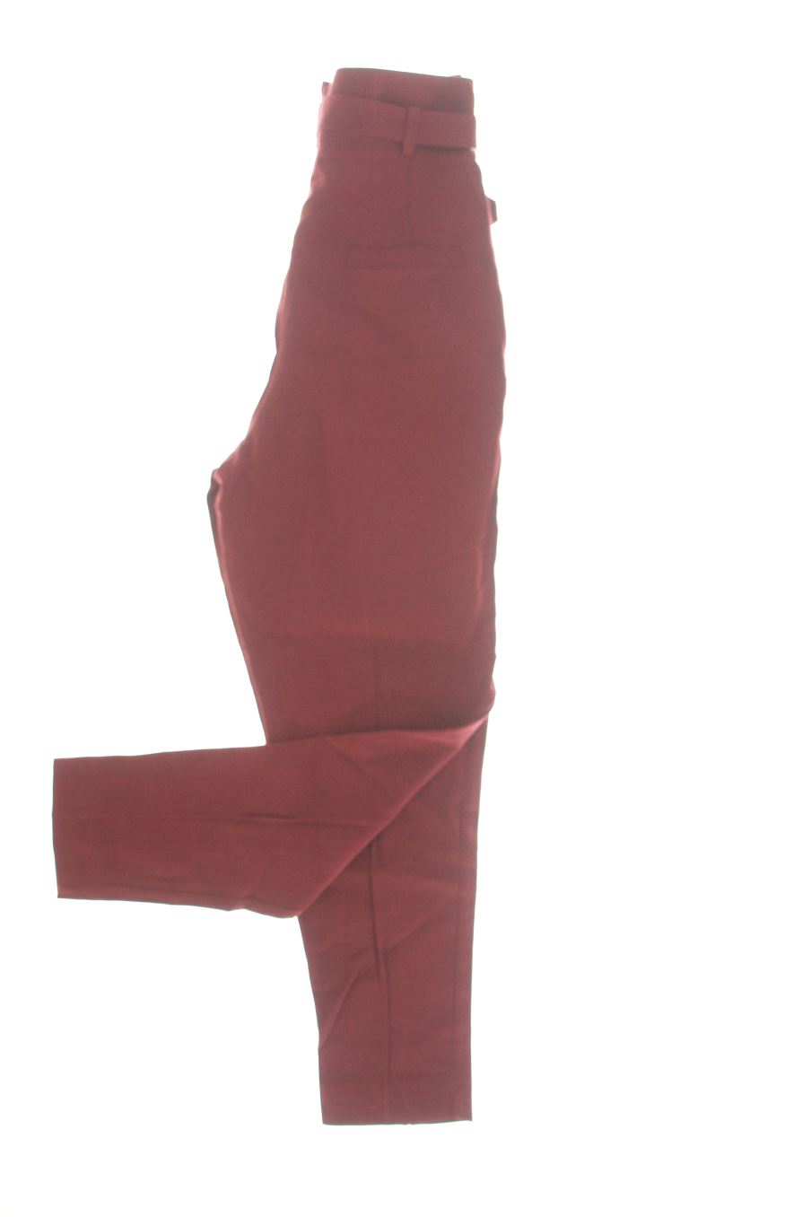 Pantalones de Mango de la talla 34, de color burdeos
