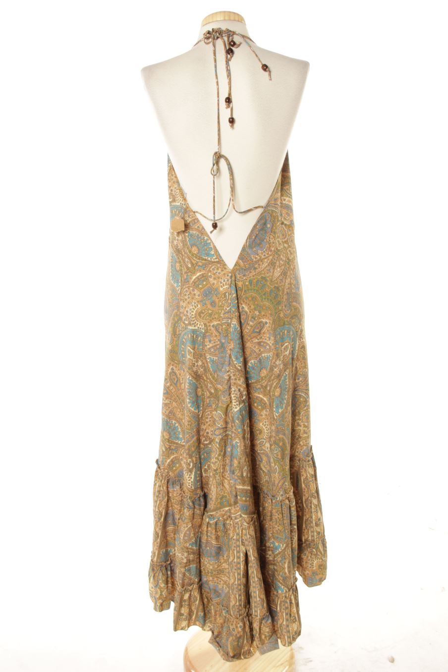 Vestido casual de PERCENTIL de la talla M, de color estampado de seda