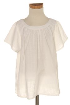 Blouse à manches courtes 8 ans Benetton