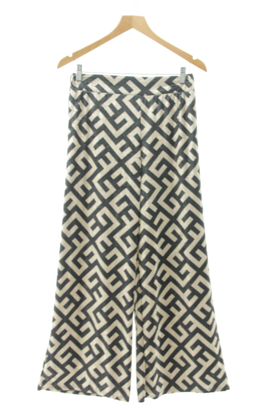 Casual Hose von PERCENTIL Größe 34, Farbe Aufdruck, aus Samt für