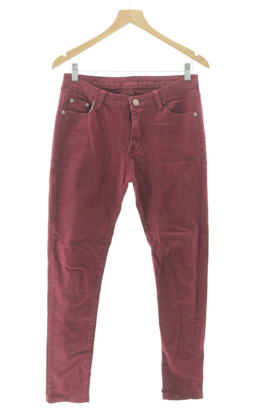 Jeans PERCENTIL de la taille XL, de couleur bordeaux de denim