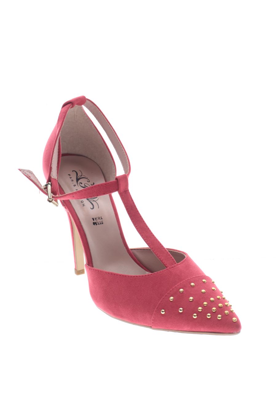 Zapatos de tacon de Paris Hilton de la talla 41, de color rosso