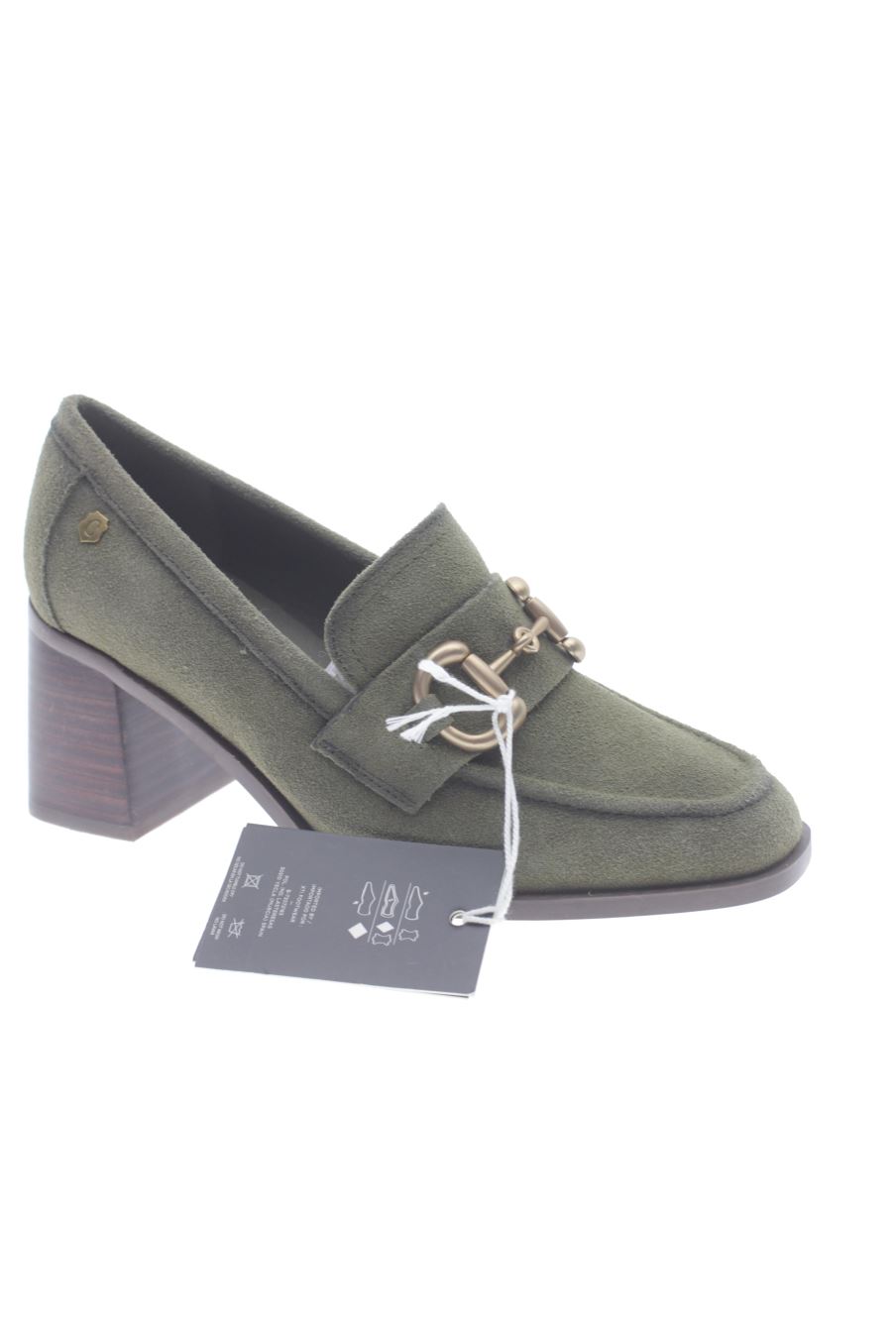 Zapatos de tacon de CARMELA de la talla 39, de color verde de