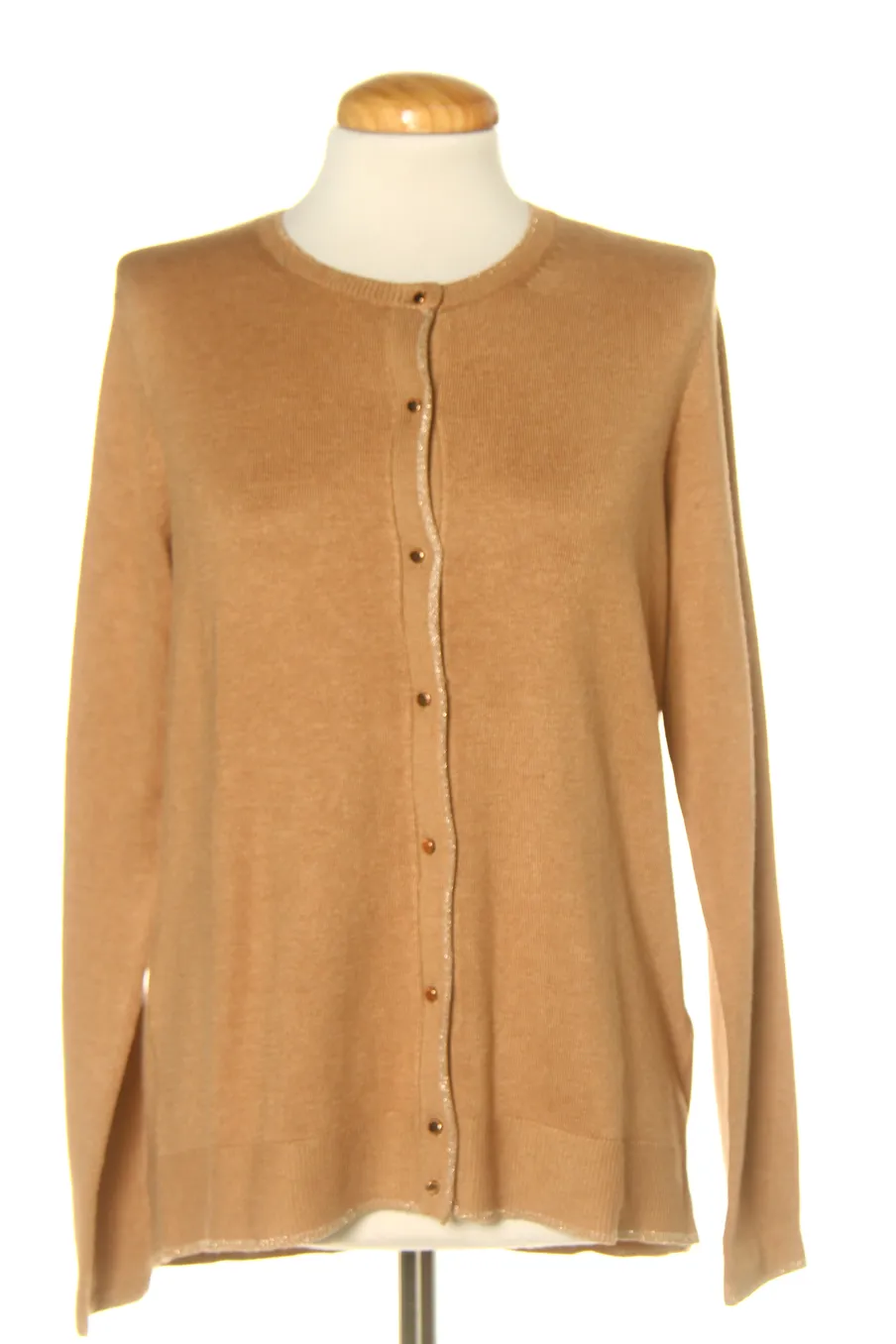 Gilet Cortefiel de la taille L, de couleur marron