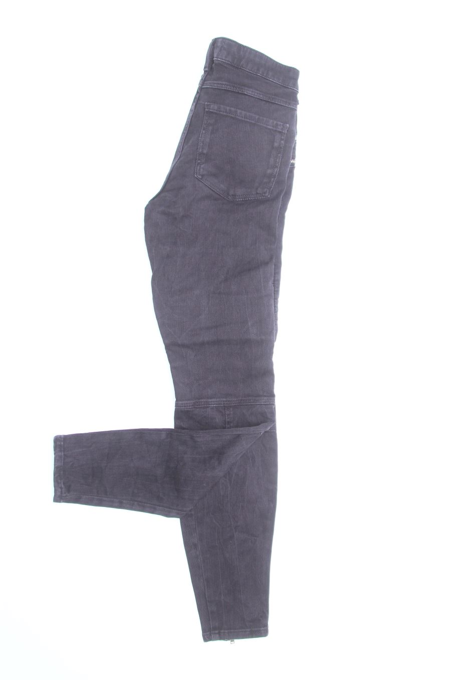 Vaqueros de Zara de la talla 36, de color negro de ropa vaquera