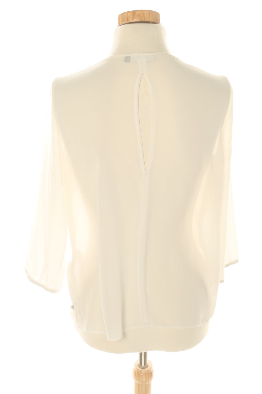 Blouse à manches longues Only de la taille 34, de couleur blanc