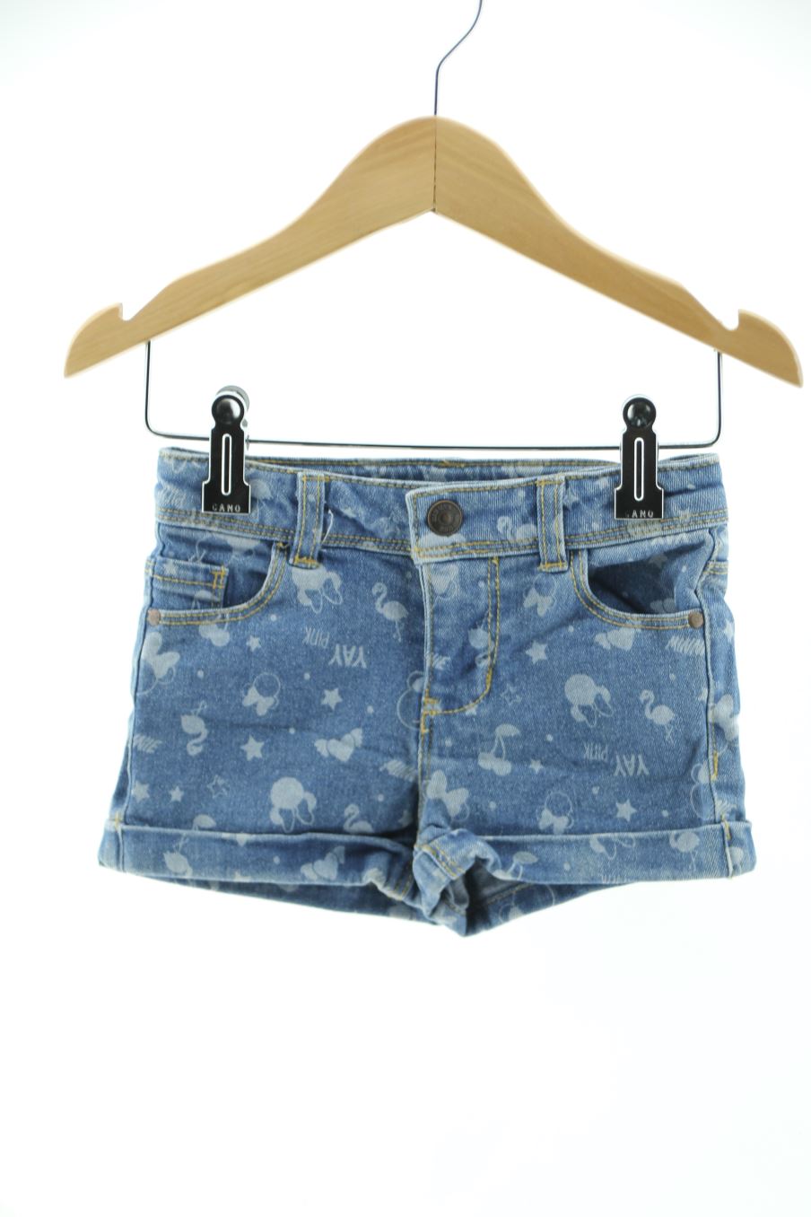 Vaqueros cortos de Disney de la talla 4 años de denim de segunda mano